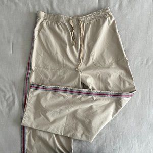 Cream Scrub Pants | sz M